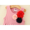 Summer trending product make in China kids dress flower fancy dress